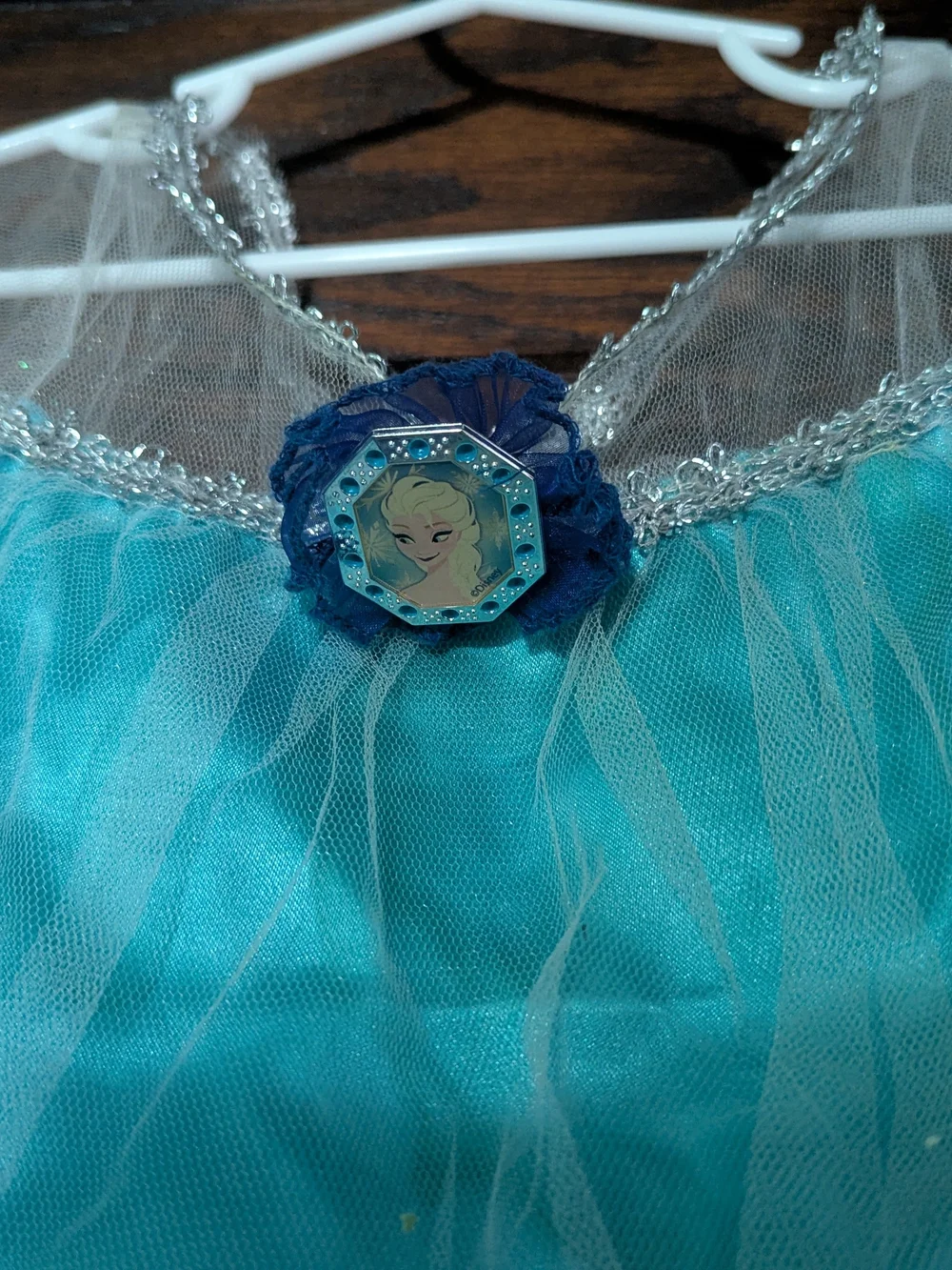 💲SOLD Disney Frozen Elsa Girls' Sparkle Costume Dress Size 7/8yrs